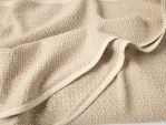 Organic Honeycomb Blanket - Close-up