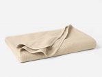 Organic Honeycomb Blanket - Oyster/Undyed