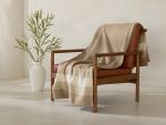 Camel - Horizon Ombre Organic Cotton Blanket