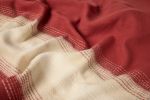 Claret - Horizon Ombre Organic Cotton Blanket