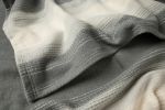 Gray - Horizon Ombre Organic Cotton Blanket