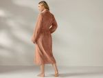 Organic Cotton Robe - Praline